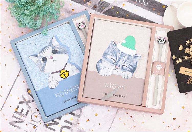 Kawaii Cat Notebook