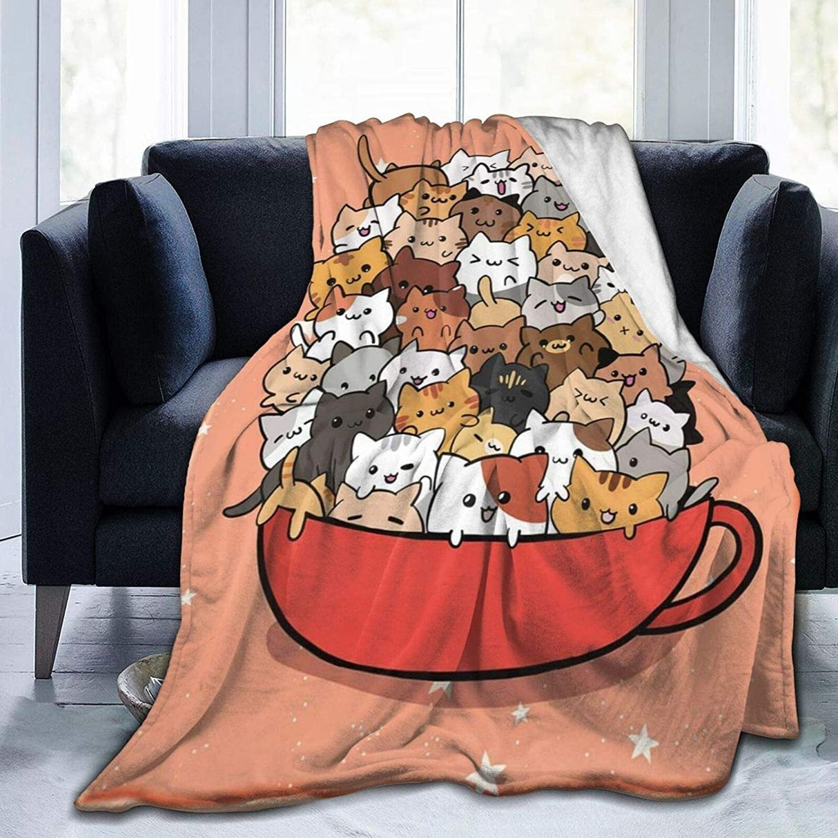 Teacup Cat Blanket