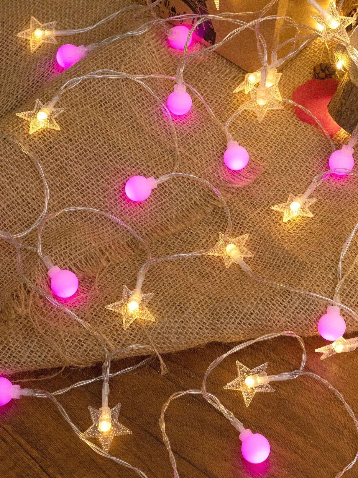 Christmas String Light with 20pcs Bulb 1pc - Lighting & Lamp