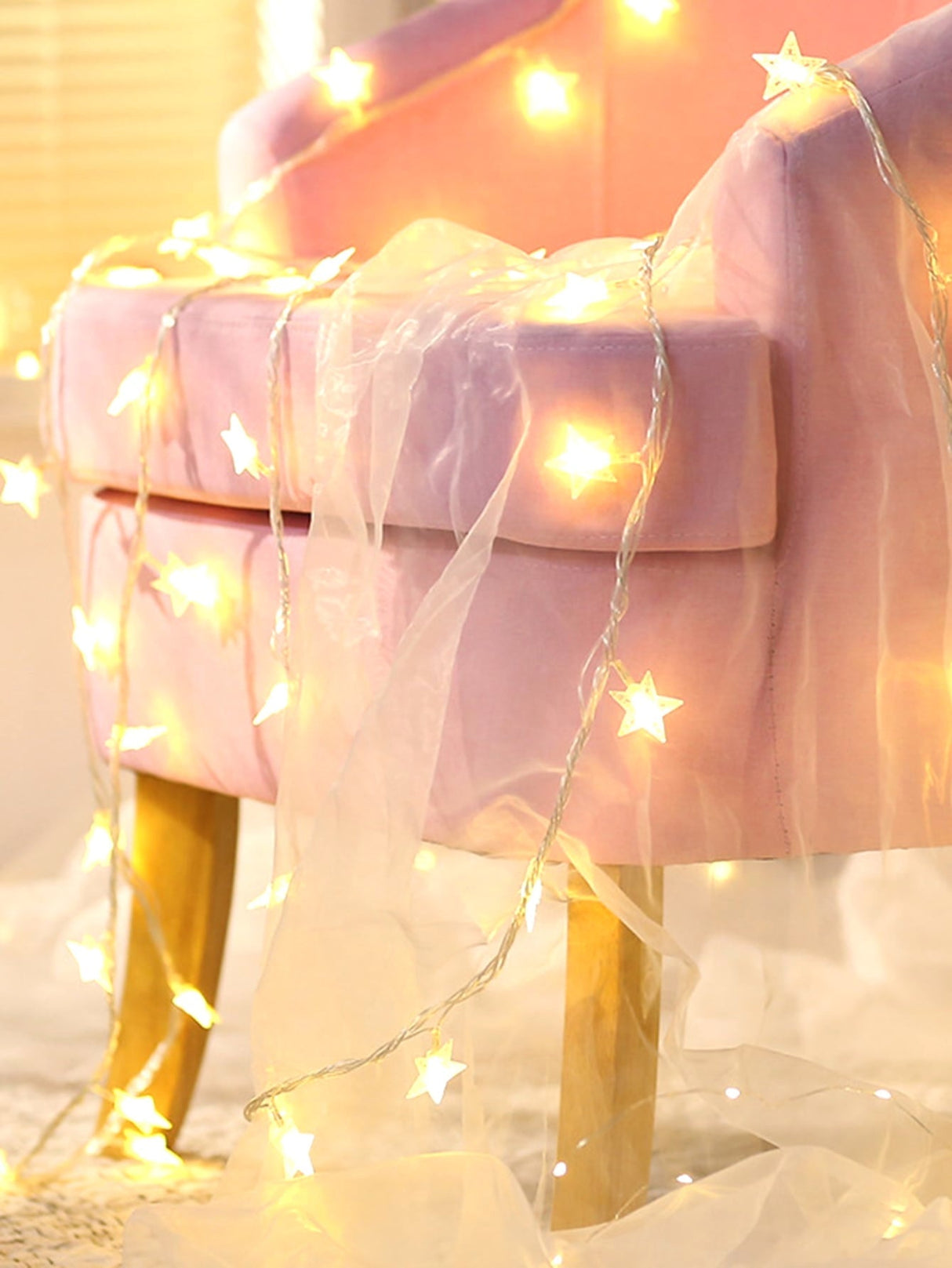 Star Bulb String Light 20pcs - Novelty Lighting