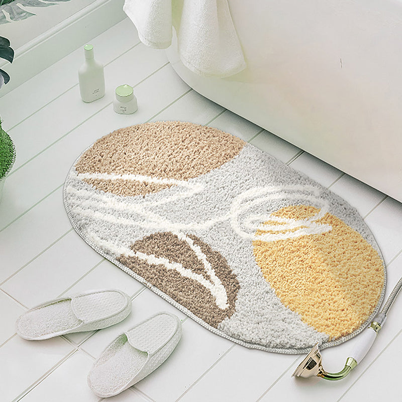 Flower Pattern Non-slip Bath Rug