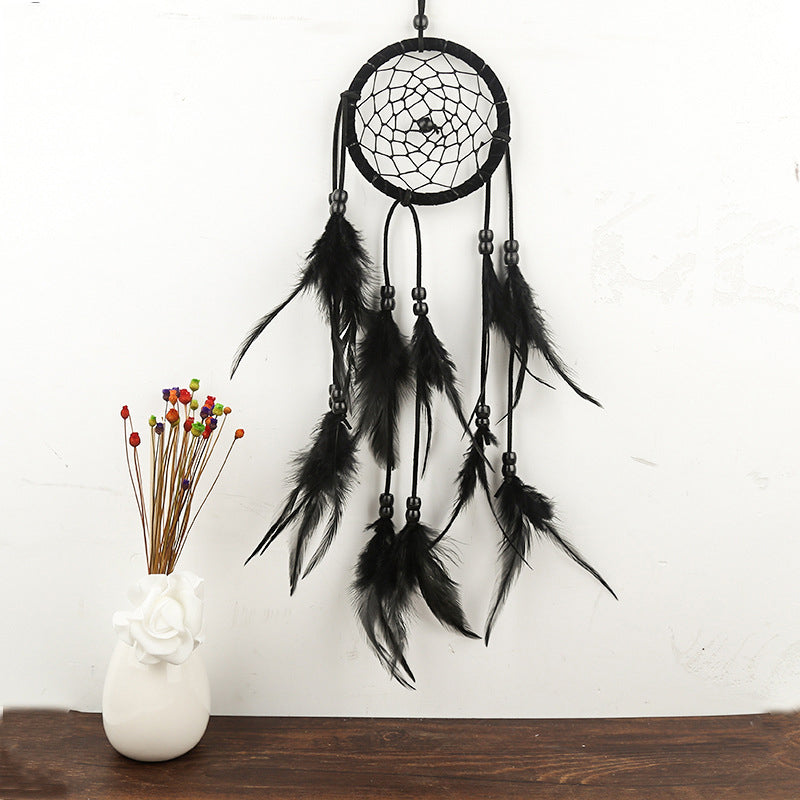 Black Feather Dream Catcher