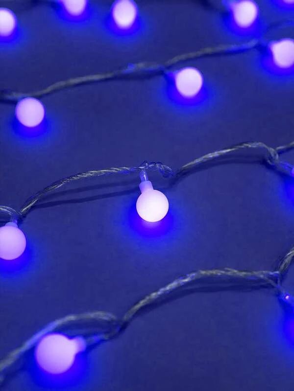 String Light With 10pcs Ball Bulb