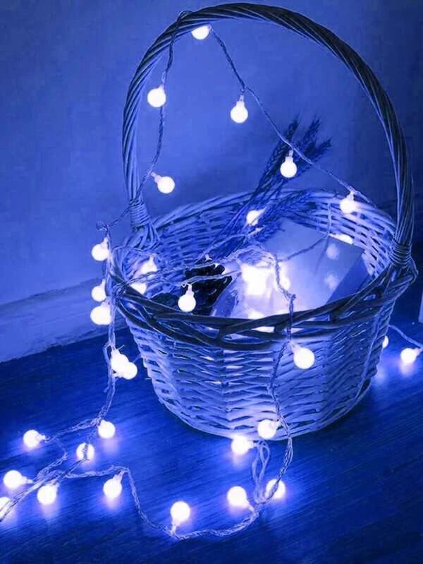 String Light With 10pcs Ball Bulb