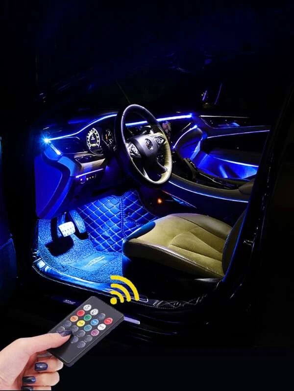 7 Color Options LED Car Light