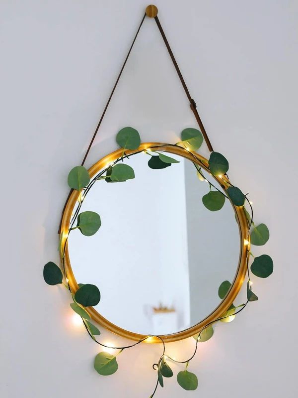 Artificial Leaf String Light With 20pcs Bulb 1pc