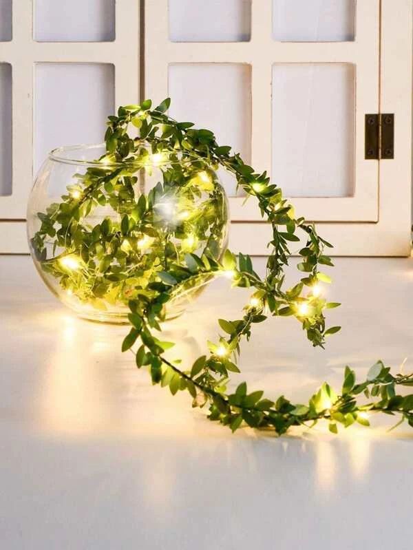 Artificial Vine DecorString Light With 20pcs Bulb