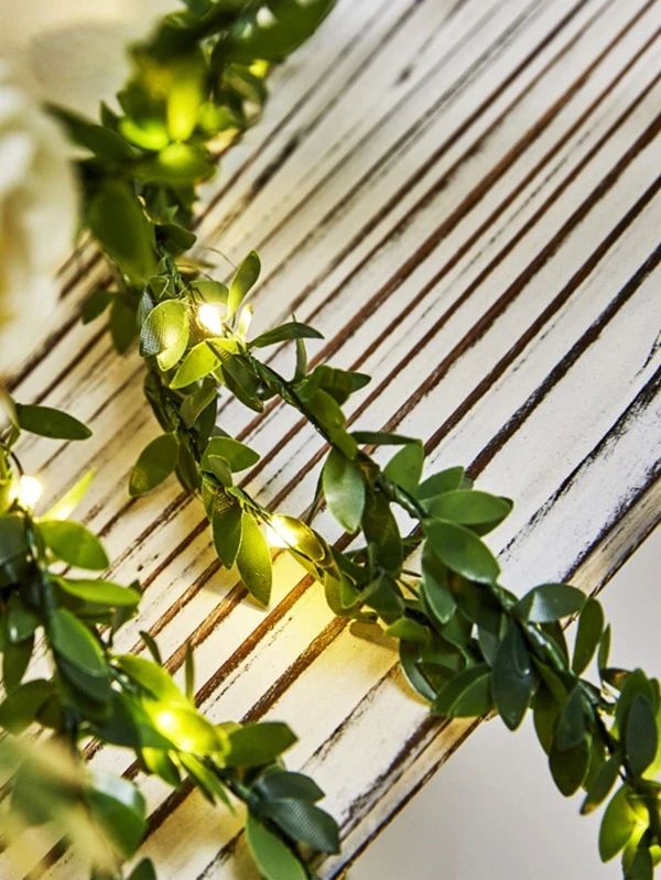 Artificial Vine DecorString Light With 20pcs Bulb