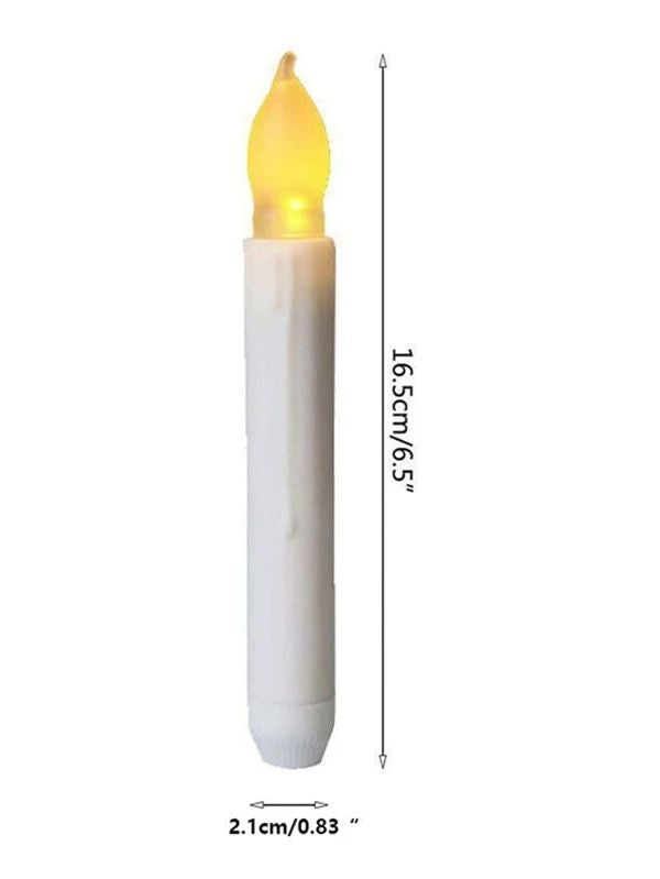 Candle Shaped Design Night Light 1pc