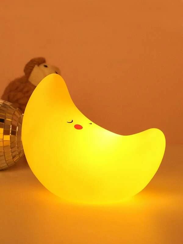 Cute Moon & Star Shaped Night Light 1pc
