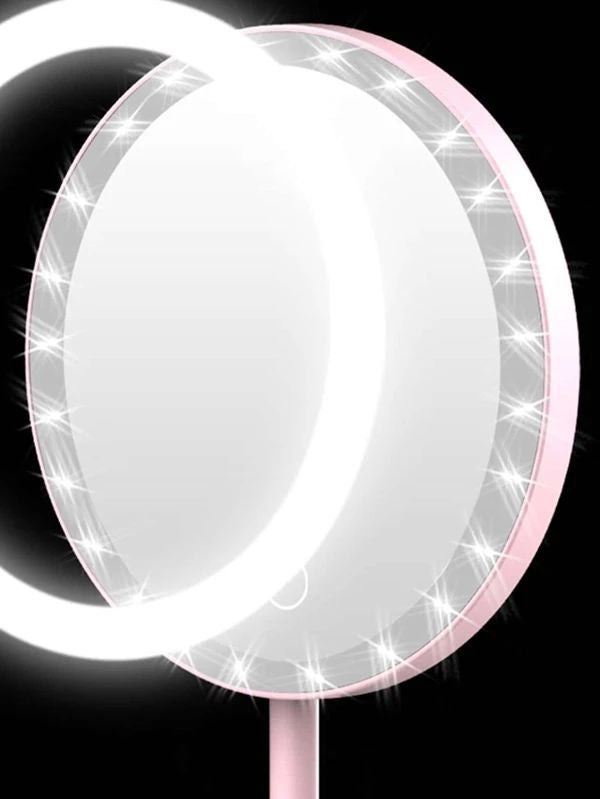 Desktop Makeup Mirror 1pc With Light