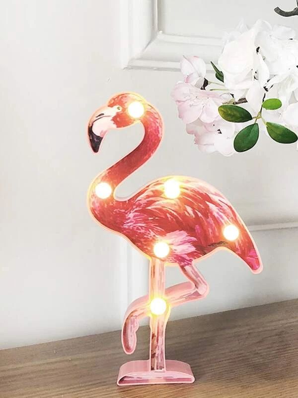 Flamingo Shaped Night Light 1pc