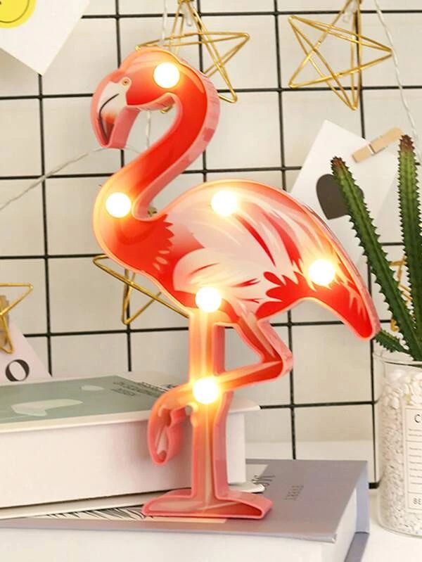 Flamingo Shaped Night Light 1pc
