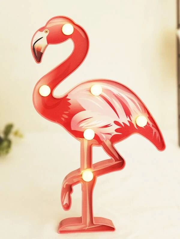Flamingo Shaped Night Light 1pc