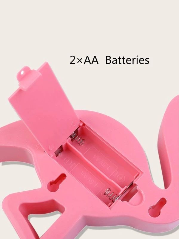 Flamingo Shaped Night Light 1pc