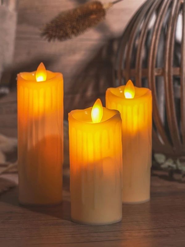 Flickering Flameless LED Candle Light 1pc
