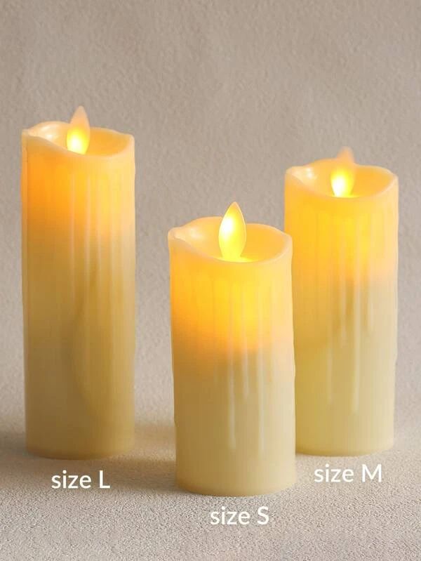 Flickering Flameless LED Candle Light 1pc