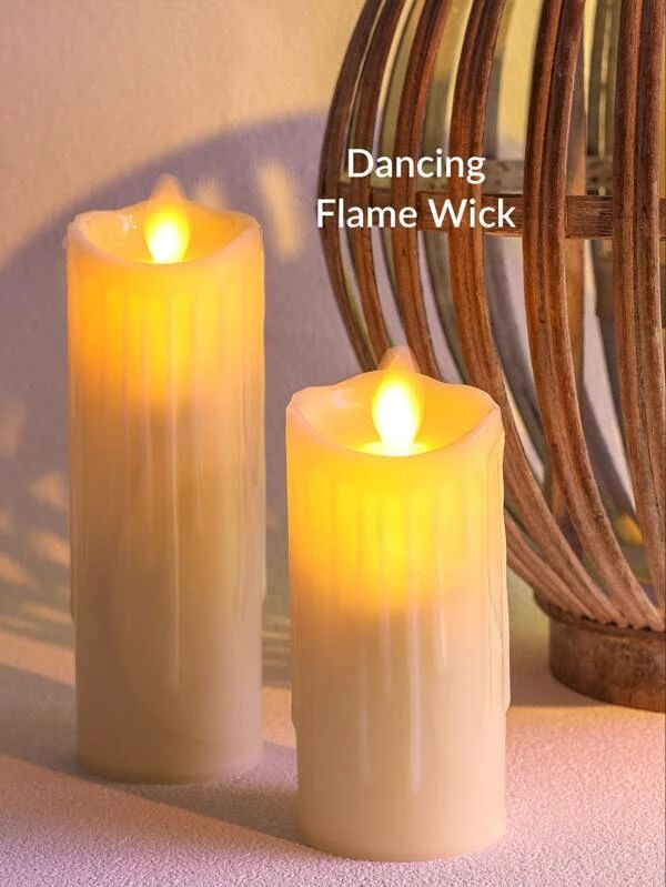 Flickering Flameless LED Candle Light 1pc