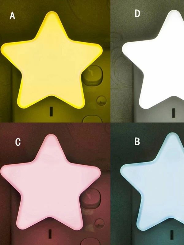 Star Shaped Night Light 1pc