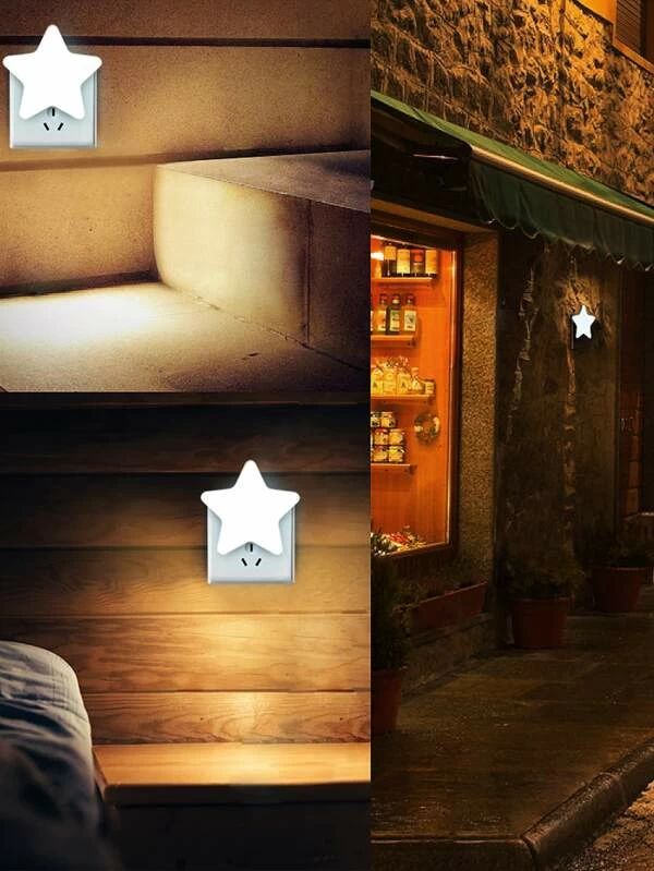 Star Shaped Night Light 1pc