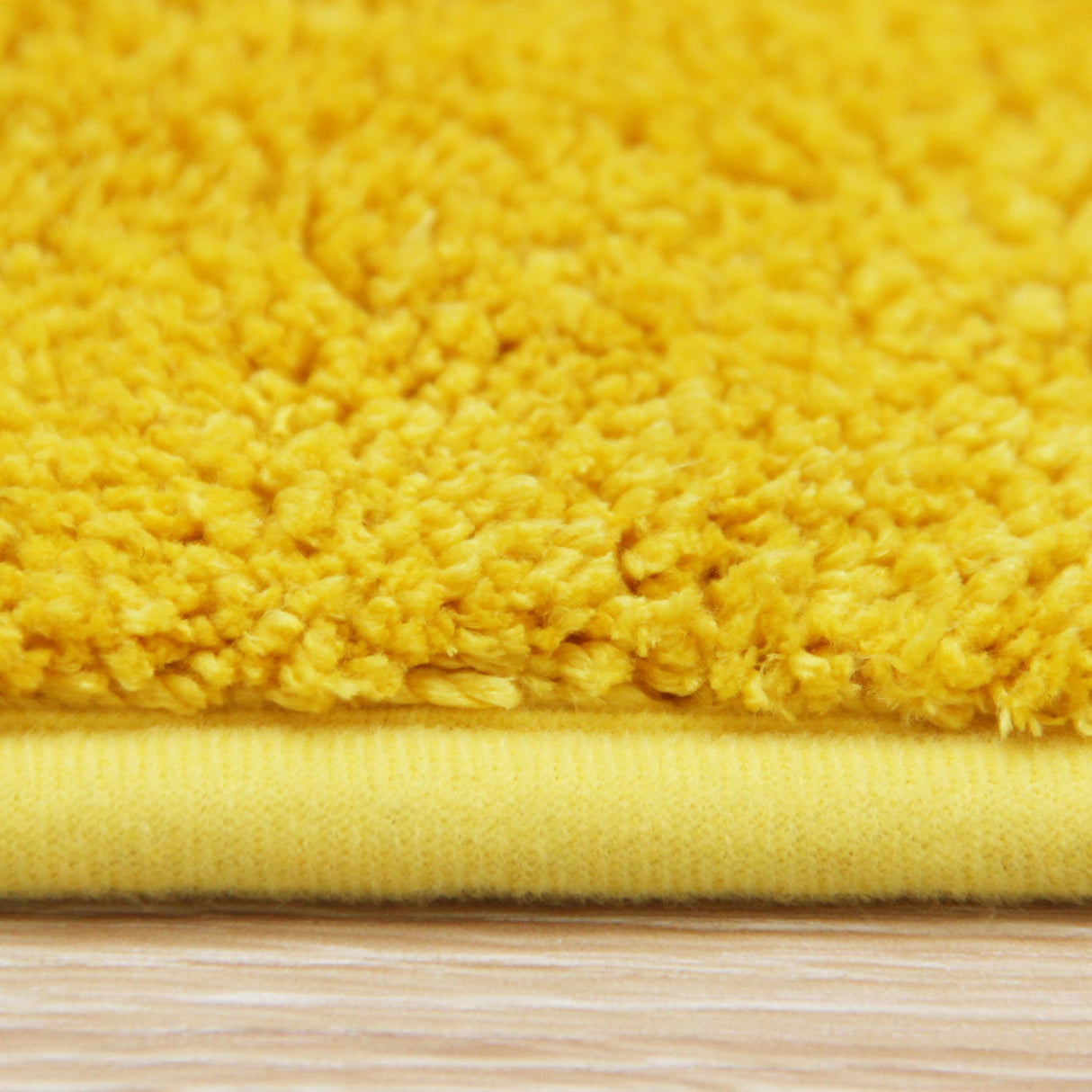 Solid Color Semicircle Bath Mat