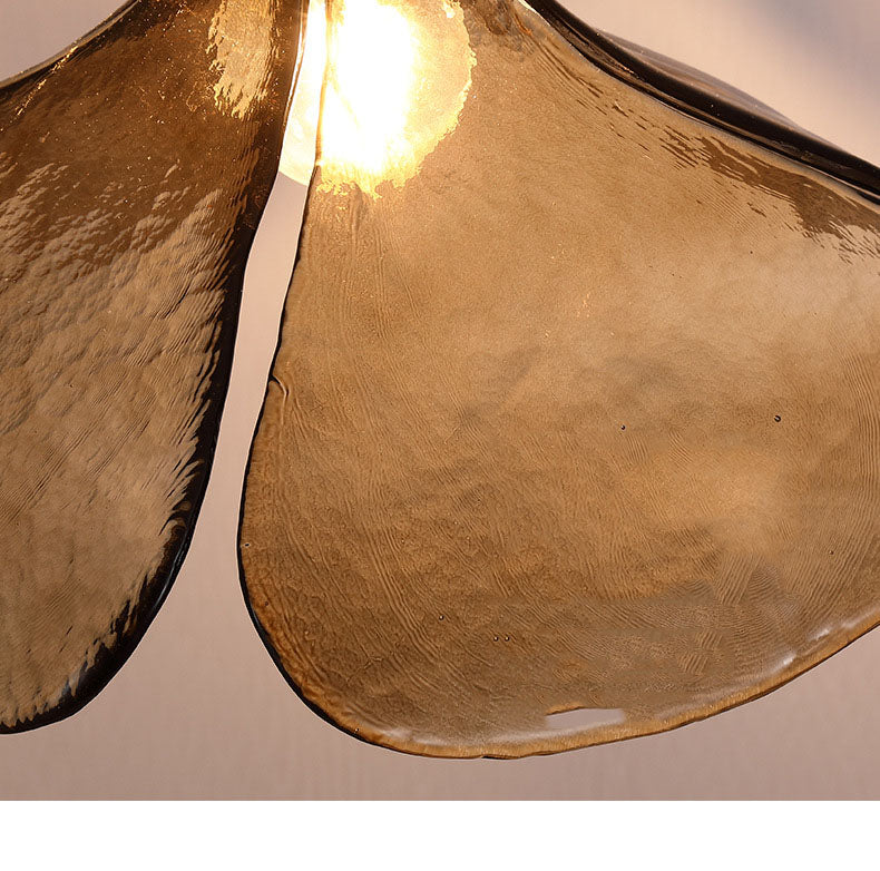Handmade Glass Clover Pendant Lamp