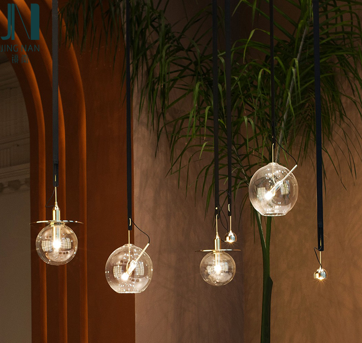 Glass Bubble Ball Pendant Lamp