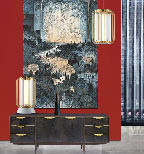 Curling Pendant Lamp