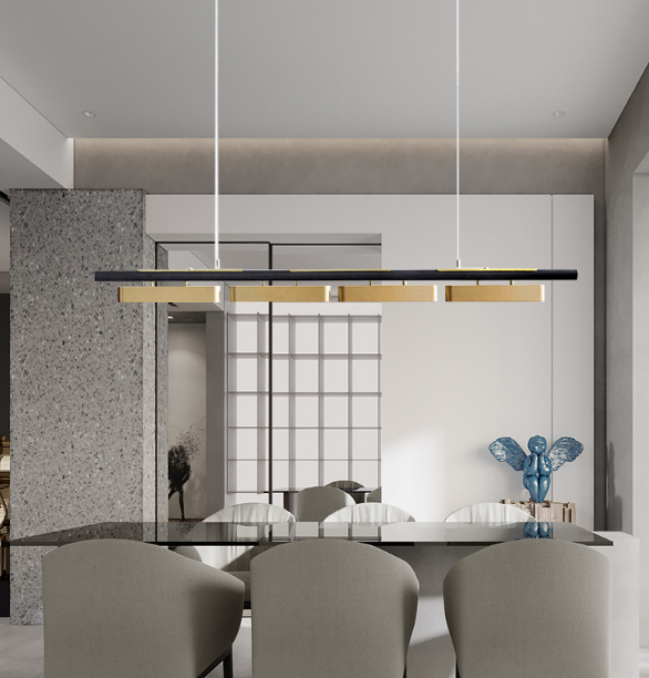 All Copper Simple Pendant Lamp