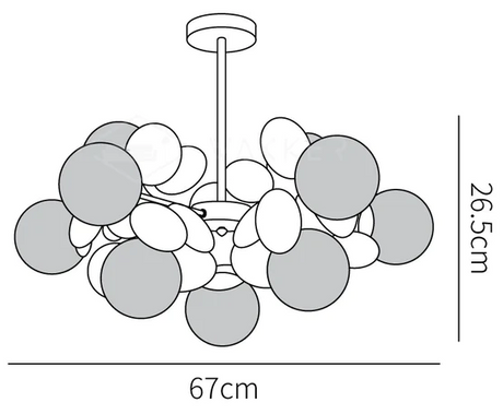 Flower Branch Chandelier