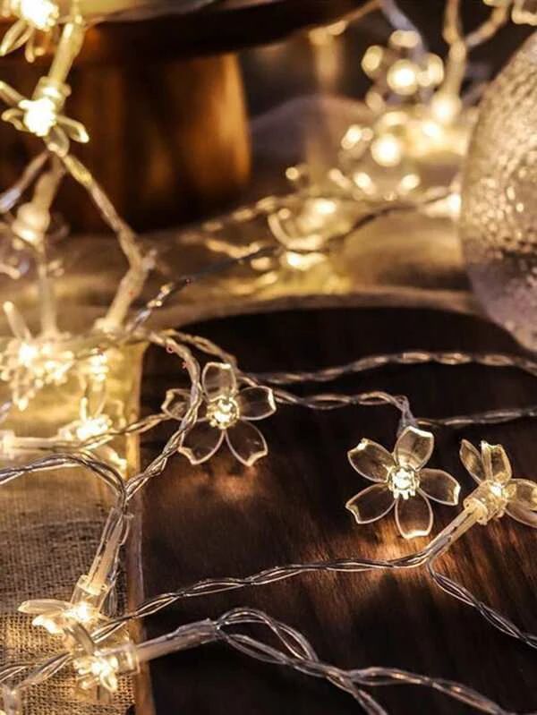Cherry Blossom Shaped Bulb String Light 20pcs