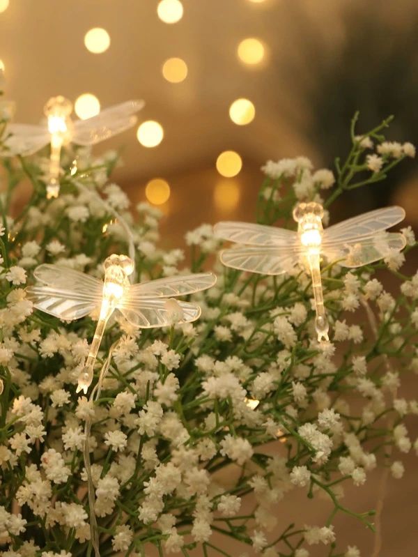 Dragonfly Shaped Bulb 20pcs String Light