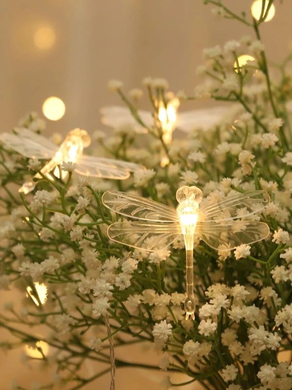 Dragonfly Shaped Bulb 20pcs String Light