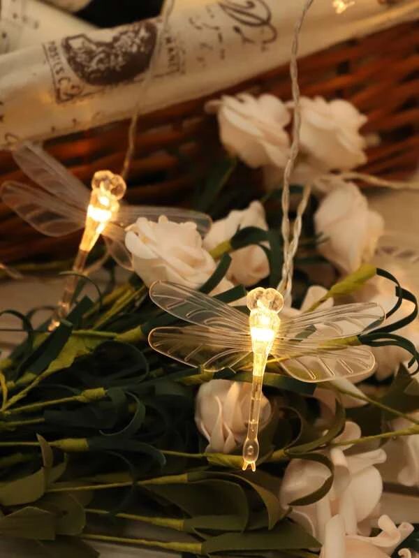 Dragonfly Shaped Bulb 20pcs String Light
