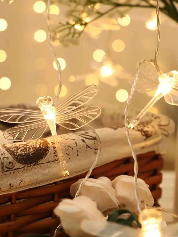 Dragonfly Shaped Bulb 20pcs String Light