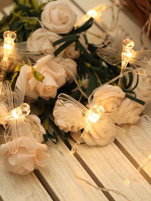 Dragonfly Shaped Bulb 20pcs String Light