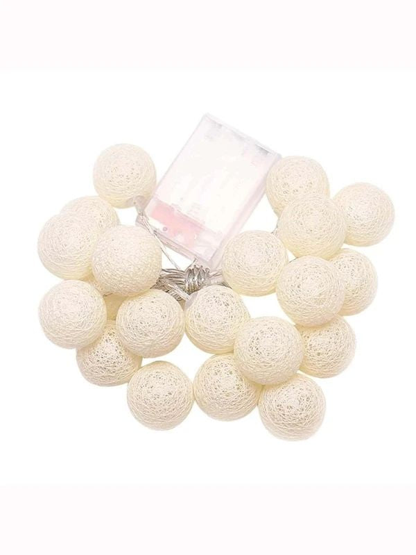 20pcs Led Cotton Ball String Light