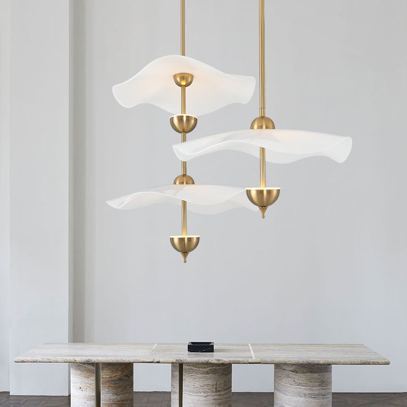 Double Biscuit Suspension Pendant Light