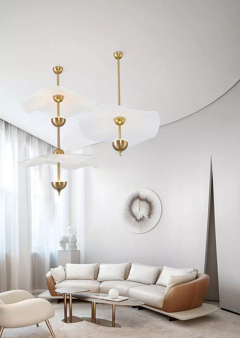 Double Biscuit Suspension Pendant Light