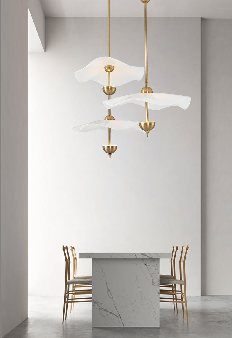 Double Biscuit Suspension Pendant Light