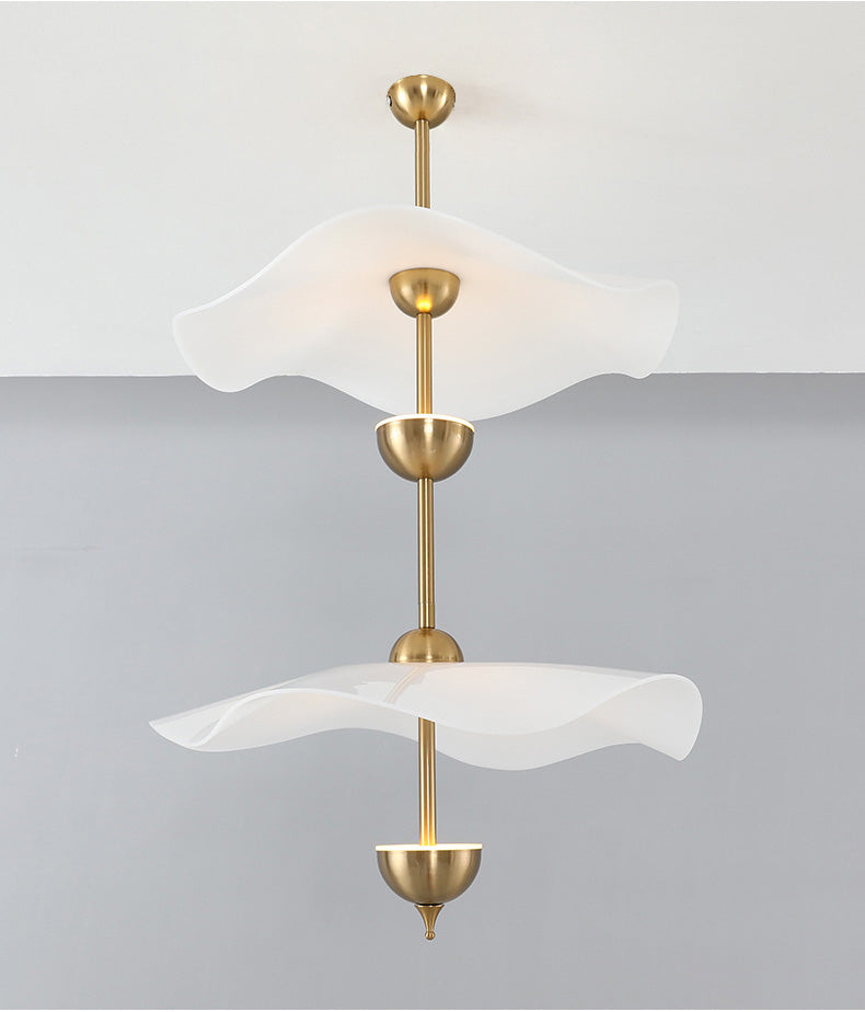 Double Biscuit Suspension Pendant Light