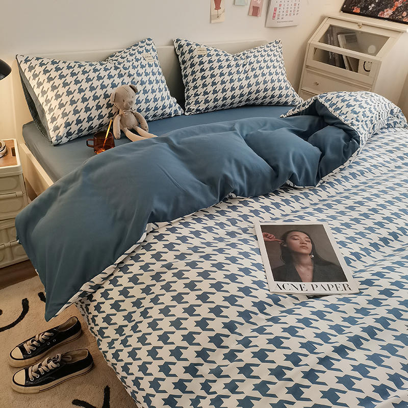 Swallow Gird Poly Duvet Cover Bedding Set