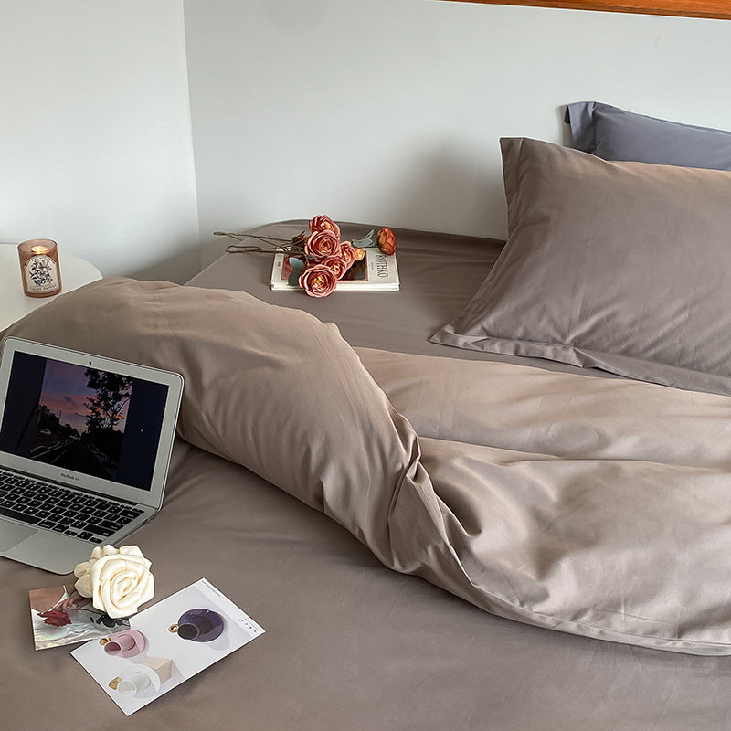 100% Cotton Sueding Duvet Cover Bedding Set