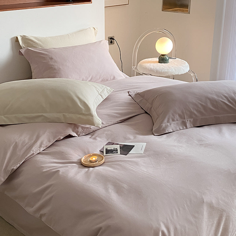 100% Cotton Sueding Duvet Cover Bedding Set