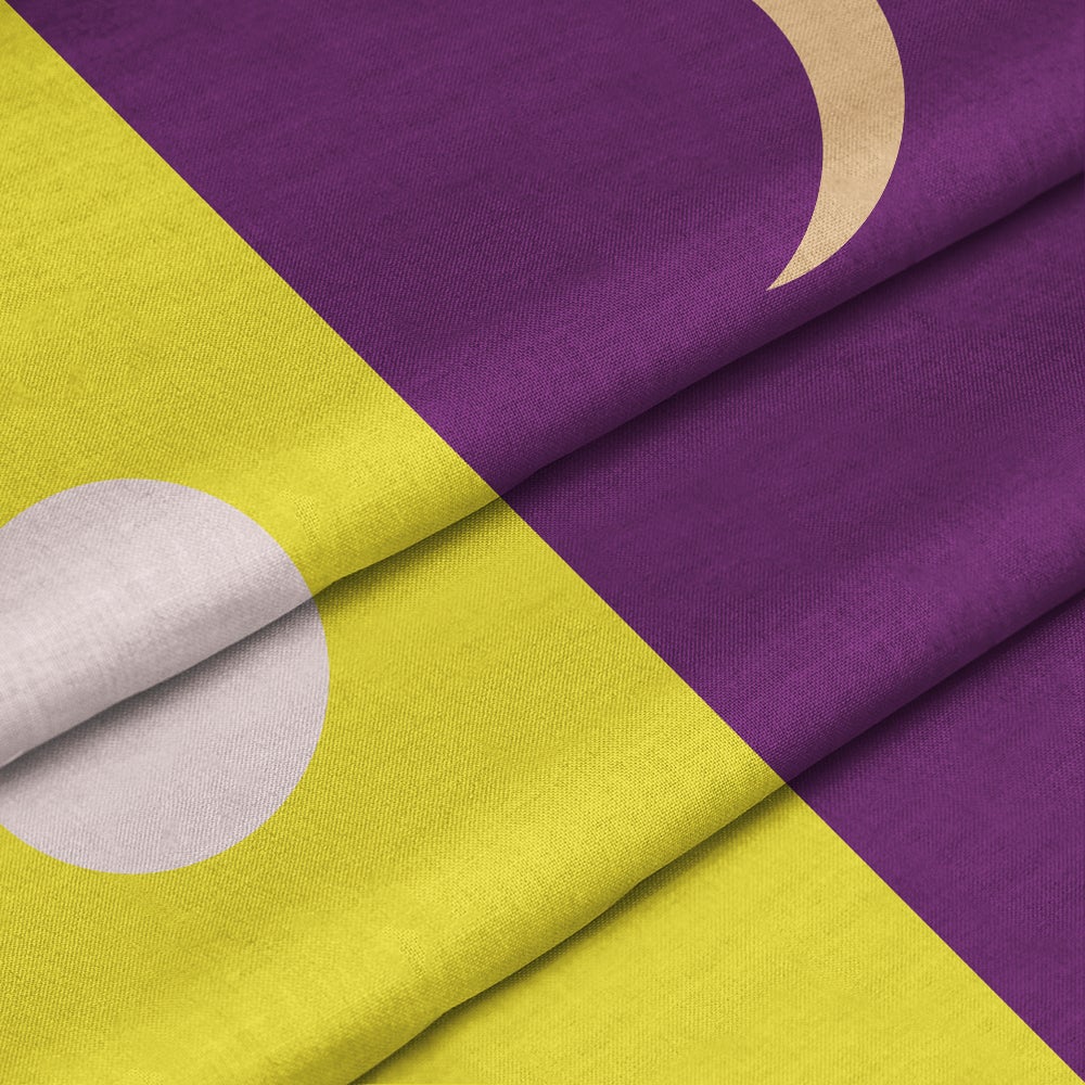 Moon and Sun Noren Doorway Curtain
