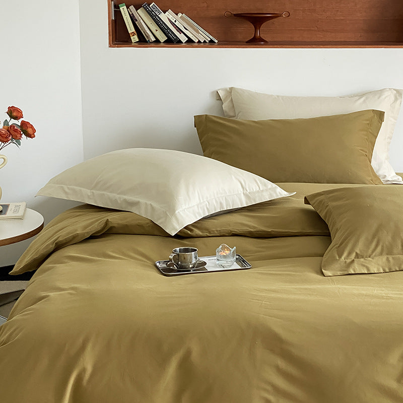 100% Cotton Sueding Duvet Cover Bedding Set