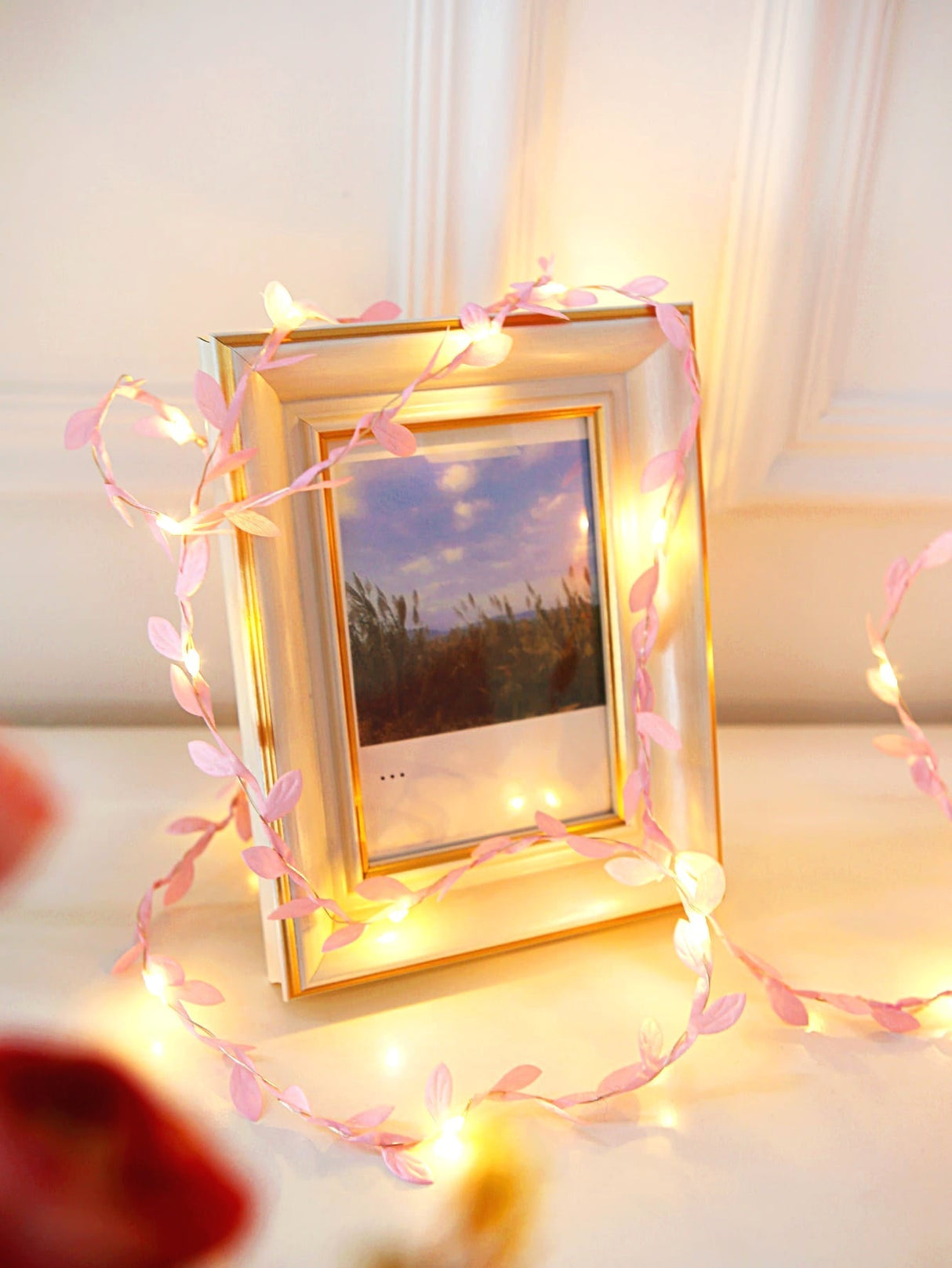 Artificial Leaf String Light with 20pcs Bulb 1pc - Novelty Lighting