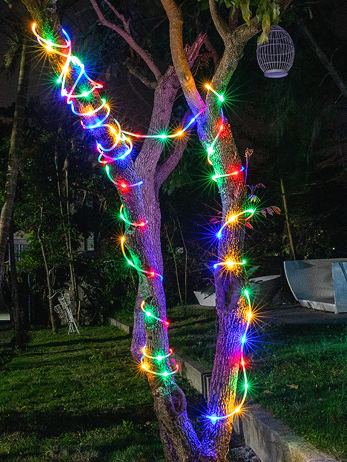 5m Waterproof String Lights with 8 Modes with 50pcs Bulb 1pc - Novelty Lighting