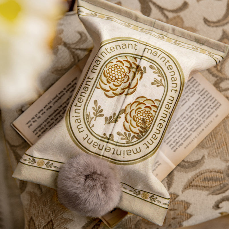 Floating life like a dream home tissue box American-style high-end living room restaurant car with fabric tissue paper tissue paper towel set ornaments				 							        							Fresh and simple, the beauty of natural home