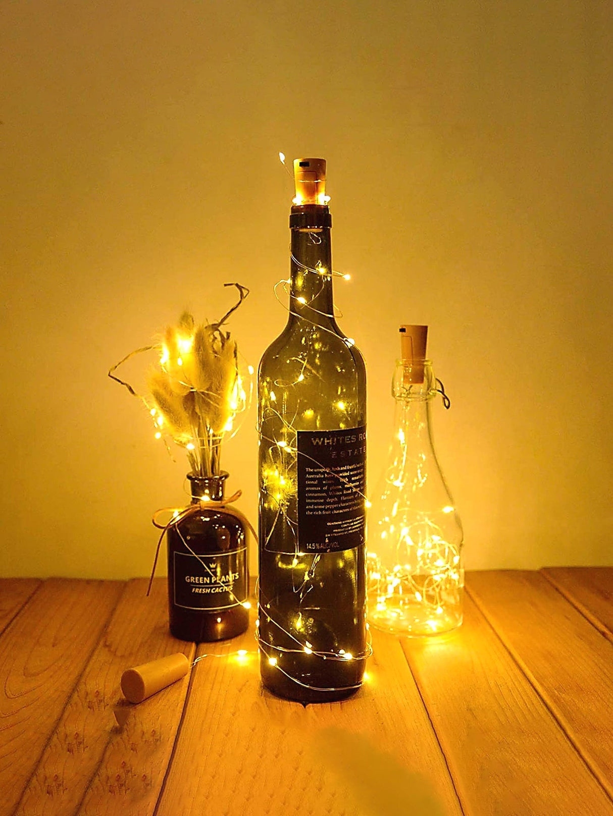 Copper String Light with 20pcs Bulb 1pc - Novelty Lighting